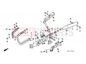 HONDA ST1100T Pan-European 1996 F-22 EXHAUST DRUM