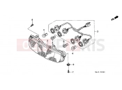 HONDA ST1100V Pan-European 1997 F-29 REAR COMBINATION LAMP