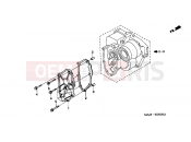 HONDA ST1100W Pan-European 1998 E-6 TRANSMISSION COVER