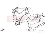 HONDA ST1100W Pan-European 1998 F-21 SIDE COVER