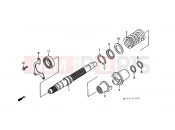 HONDA ST1100AP Pan-European ABS 1993 E-13 PRIMARY AXLE