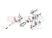 HONDA ST1100AP Pan-European ABS 1993 E-18 TRANSMISSION DRUM
