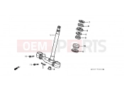 HONDA ST1100AP Pan-European ABS 1993 F-8 STEERING WHEEL