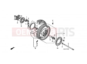 HONDA ST1100AP Pan-European ABS 1993 F-15-1 REAR WHEEL