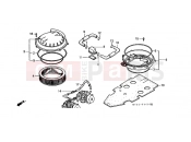 HONDA ST1100AP Pan-European ABS 1993 F-20 AIR FILTER
