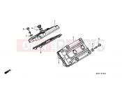HONDA ST1100PP Pan-European Police 1993 E-2 VALVE COVER