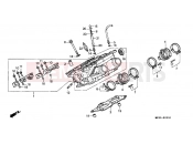 HONDA ST1100PP Pan-European Police 1993 E-3 RIGHT CYLINDER HEAD