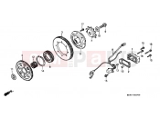 HONDA ST1100PP Pan-European Police 1993 E-9 CLUTCH COUPLING START