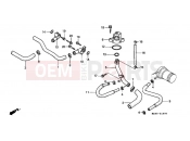 HONDA ST1100PP Pan-European Police 1993 E-19 WATER PUMP (ST1100PP / PS)