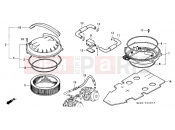 HONDA ST1100PP Pan-European Police 1993 F-20 AIR FILTER