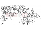 HONDA ST1100PP Pan-European Police 1993 F-38 ENGINE HOUSING