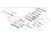 HONDA NTV600J REVERE 1988 F-32 TOOLS