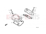 HONDA NTV650K REVERE 1989 E-1 VALVE COVER