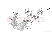 HONDA ST1300A2 ST1300 2002 F-33 ​​REAR COMBINATION LAMP