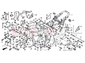 HONDA ST1300A2 ST1300 2002 F-37 FRAME HOUSING
