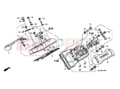HONDA ST1300A3 ST1300 2003 E-1 VALVE COVER