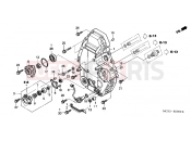 HONDA ST1300A3 ST1300 2003 E-9 REAR CRANKSHAFT COVER