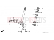 HONDA ST1300A3 ST1300 2003 F-8 STEERING WHEEL