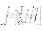 HONDA ST1300A3 ST1300 2003 F-10 FRONT FORK