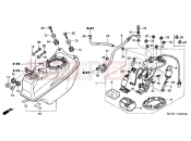 HONDA ST1300A3 ST1300 2003 F-20 FUEL PUMP