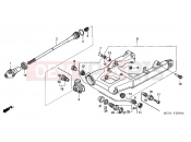 HONDA ST1300A3 ST1300 2003 F-29 SWING ARM