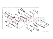 HONDA ST1300A3 ST1300 2003 F-38 TOOLS