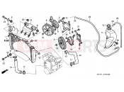 HONDA ST1300A3 ST1300 2003 F-39 RADIATOR