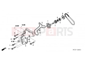 HONDA ST1300A4 ST1300 2004 E-6 WATER PUMP