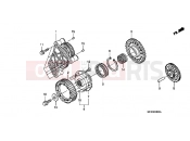 HONDA ST1300A4 ST1300 2004 E-8 CLUTCH COUPLING START