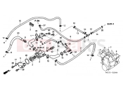 HONDA ST1300A4 ST1300 2004 E-20 WATER PIPE