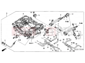 HONDA ST1300A4 ST1300 2004 E-21 THROTTLE HOUSING (ED.)