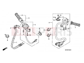 HONDA ST1300A4 ST1300 2004 F-3 SWITCH / CABLE