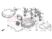 HONDA ST1300A4 ST1300 2004 F-24 AIR FILTER