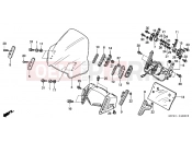 HONDA ST1300A4 ST1300 2004 F-40 WINDSCREEN