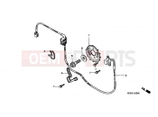 HONDA VT1100C21 Shadow 2001 E-8 IGNITION DISTRIBUTOR GENERATOR