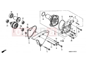 HONDA VT1100C21 Shadow 2001 E-11 WATER PUMP