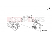 HONDA VT1100C21 Shadow 2001 F-18-1 ADDITIONAL AIR FILTER