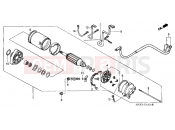 HONDA VT1100C23 Shadow 2003 E-12 STARTER ENGINE