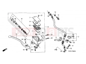 HONDA VT1100C23 Shadow 2003 F-4 FRONT MASTER CYLINDER