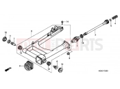 HONDA VT1100C23 Shadow 2003 F-23 SWING ARM
