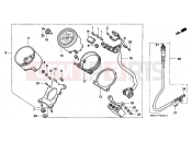 HONDA VT1100C2T Shadow 1996 F-2-1 METER (VT1100CV / CW / C2)
