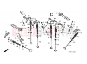 HONDA VT1100C2X Shadow 1999 E-3 CAMSHAFT / VALVE