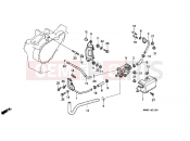 HONDA VT1100C2X Shadow 1999 E-21 AIR INTAKE VALVE