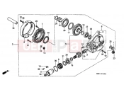 HONDA VT1100C2X Shadow 1999 F-14 MAIN TRANSMISSION DRIVE GEAR