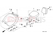 HONDA VT1100C2X Shadow 1999 F-16 SEAT