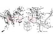HONDA VT1100C2X Shadow 1999 F-30 RADIATOR