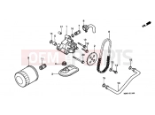 HONDA VT1100C31 Shadow 2001 E-13 OIL FILTER / OIL PUMP