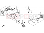 HONDA VT1100C31 Shadow 2001 F-26 FLASHING