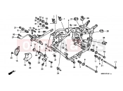 HONDA VT1100C3X Shadow 1999 F-31 FRAME HOUSING