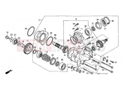HONDA VT1100CH Shadow 1987 E-19 PTO SHAFT